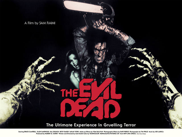 EVIL DEAD 1981 Alternative Movie Poster Print 