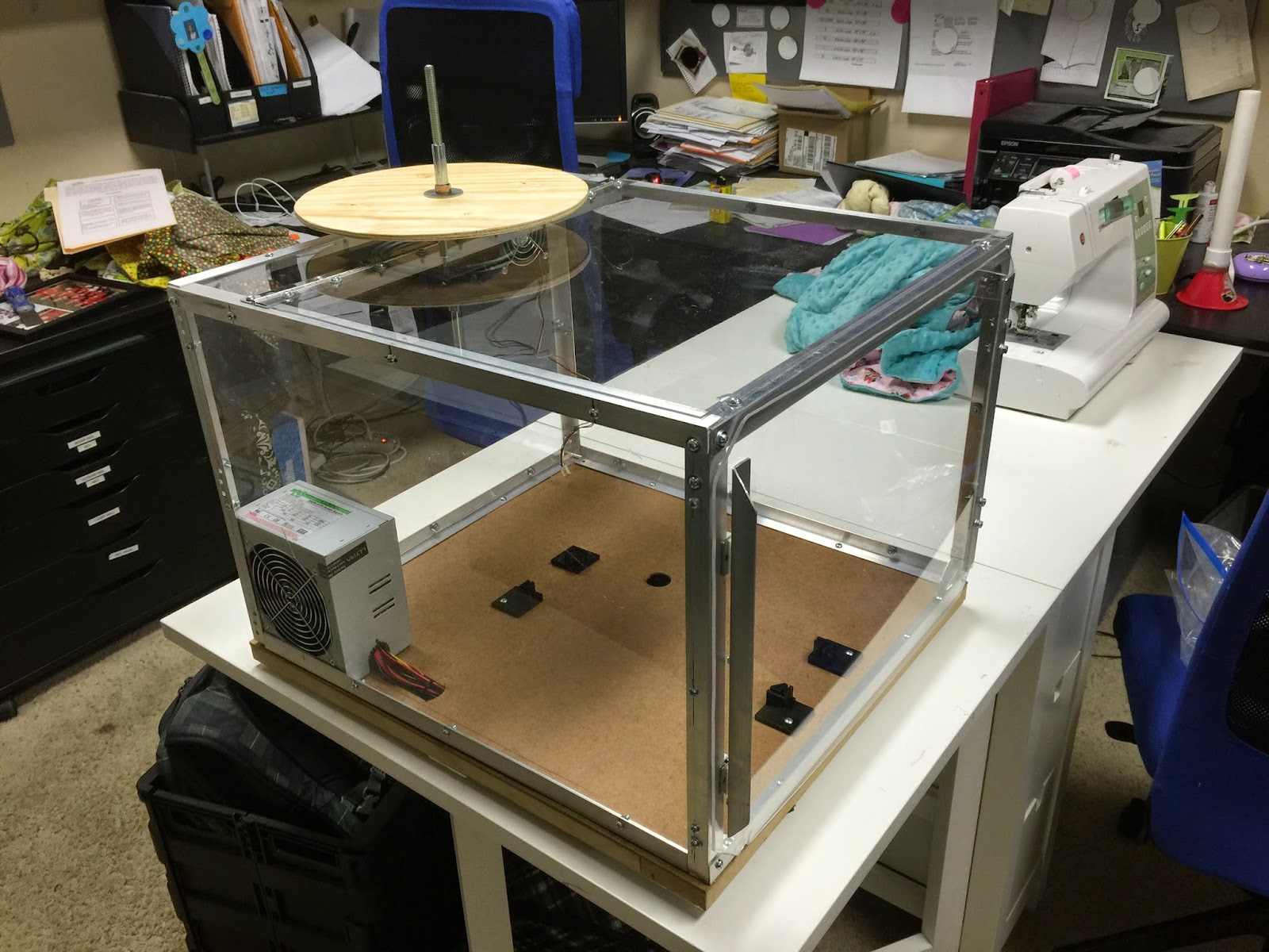 matthew mcmillan cabinet for my printrbot simple metal 3d printer