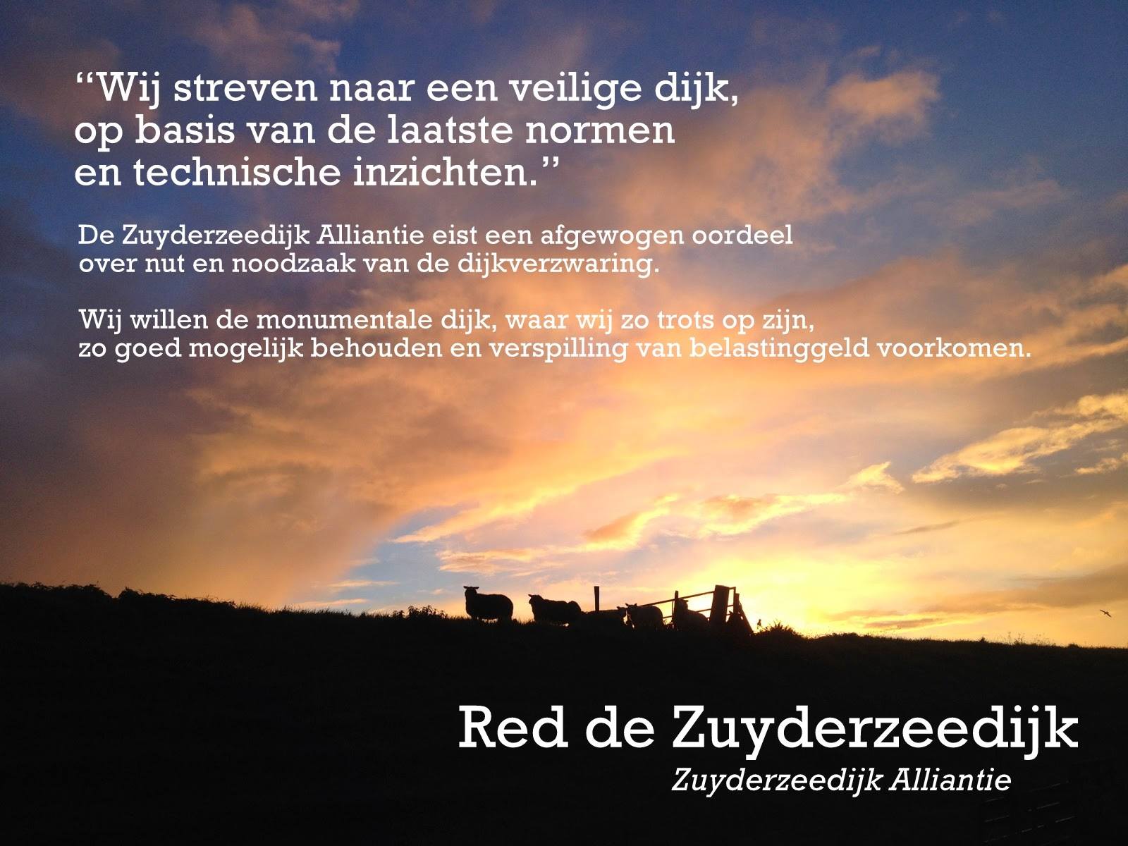 Red de zuyderzeedijk
