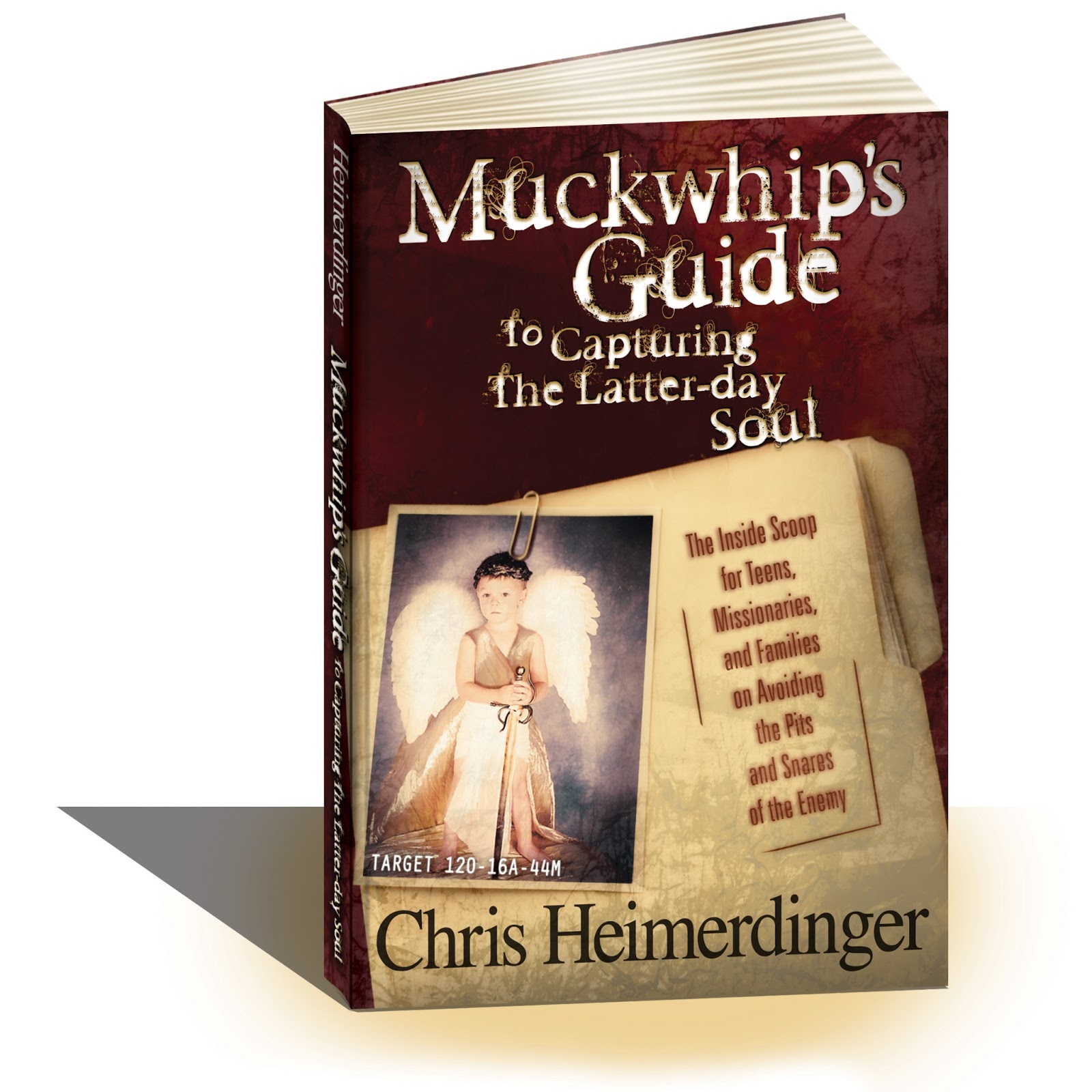 Rachael Designs Muckwhip's Guide Book Cover Chris Heimerdinger