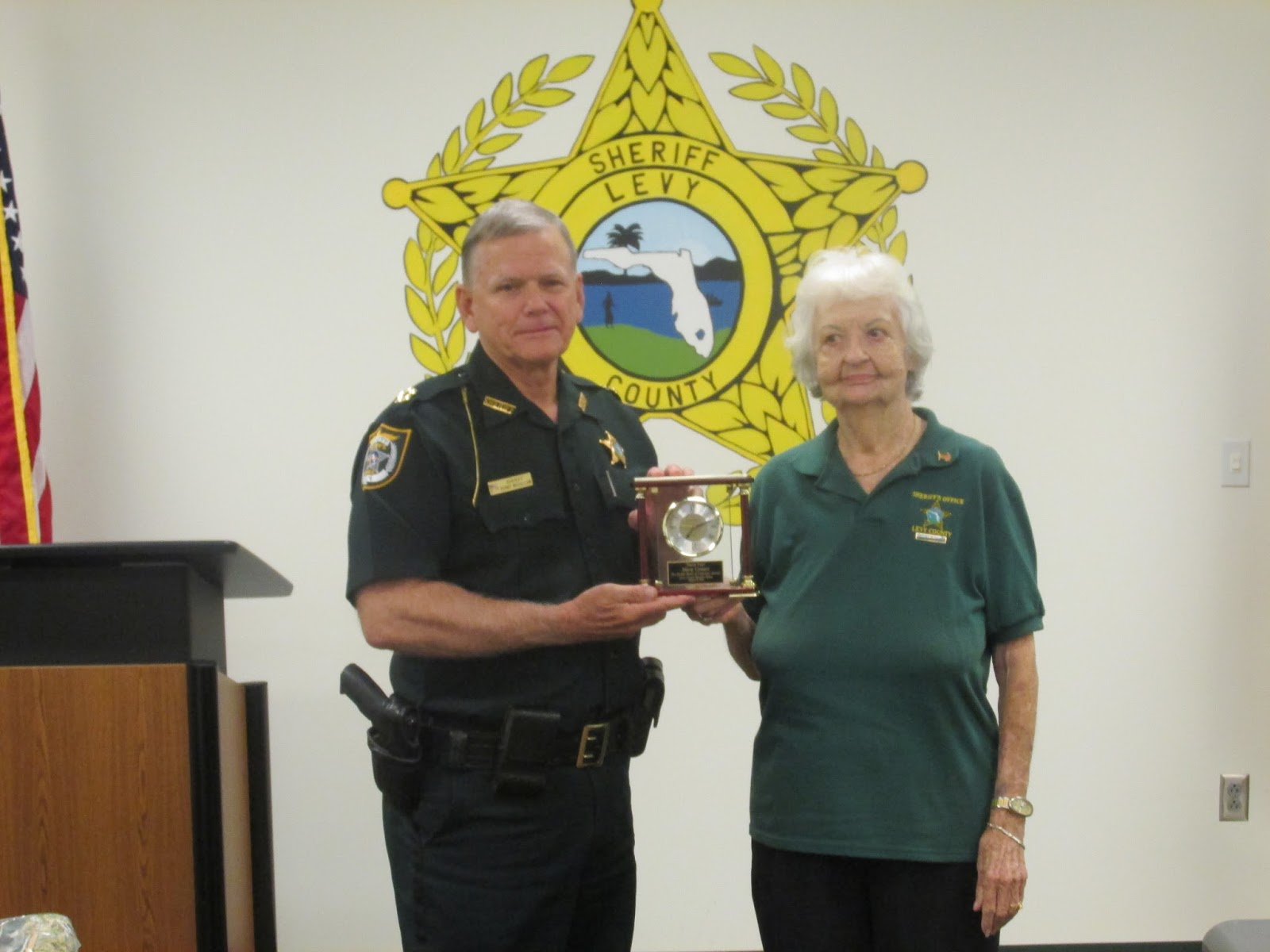 Levy County Sheriff's Star August 2013