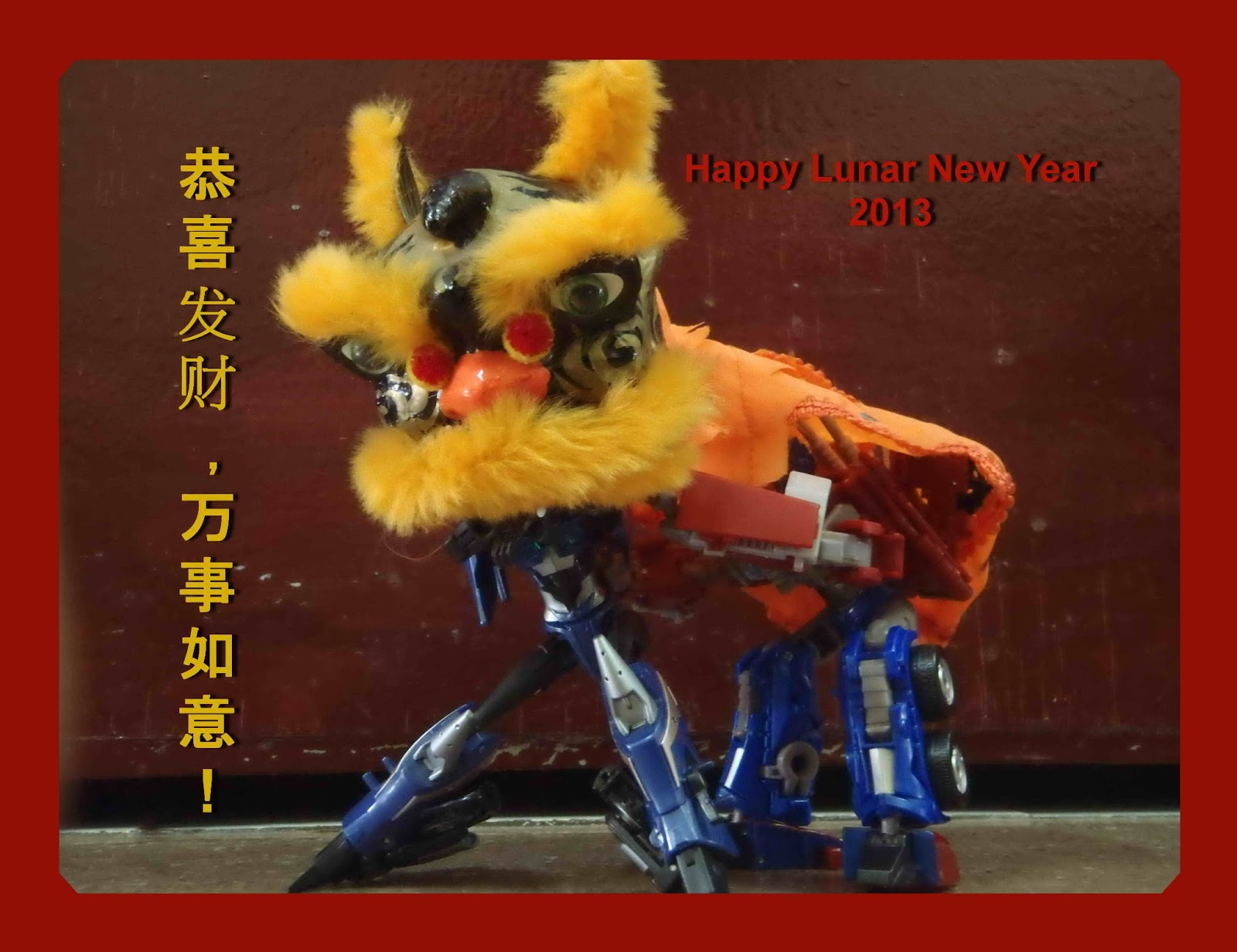 New Planet Cybertron: Gong Xi Fa Cai 2013