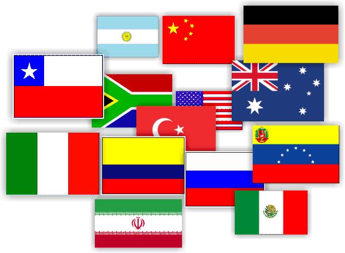 20 Nombres De Paises Con Sus Nacionalidades En Ingles