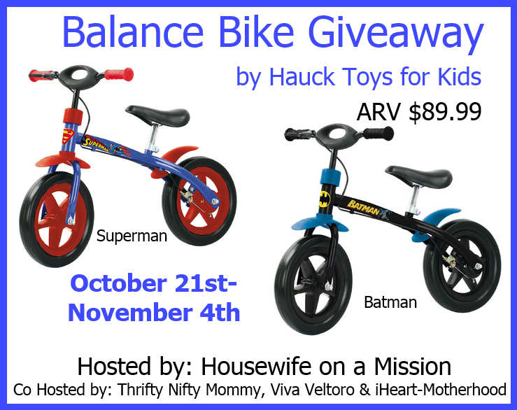 superman balance bike