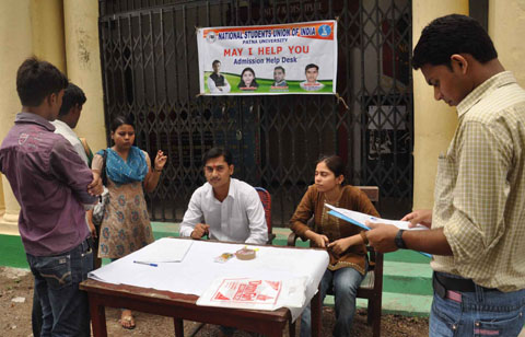 Admission help desk