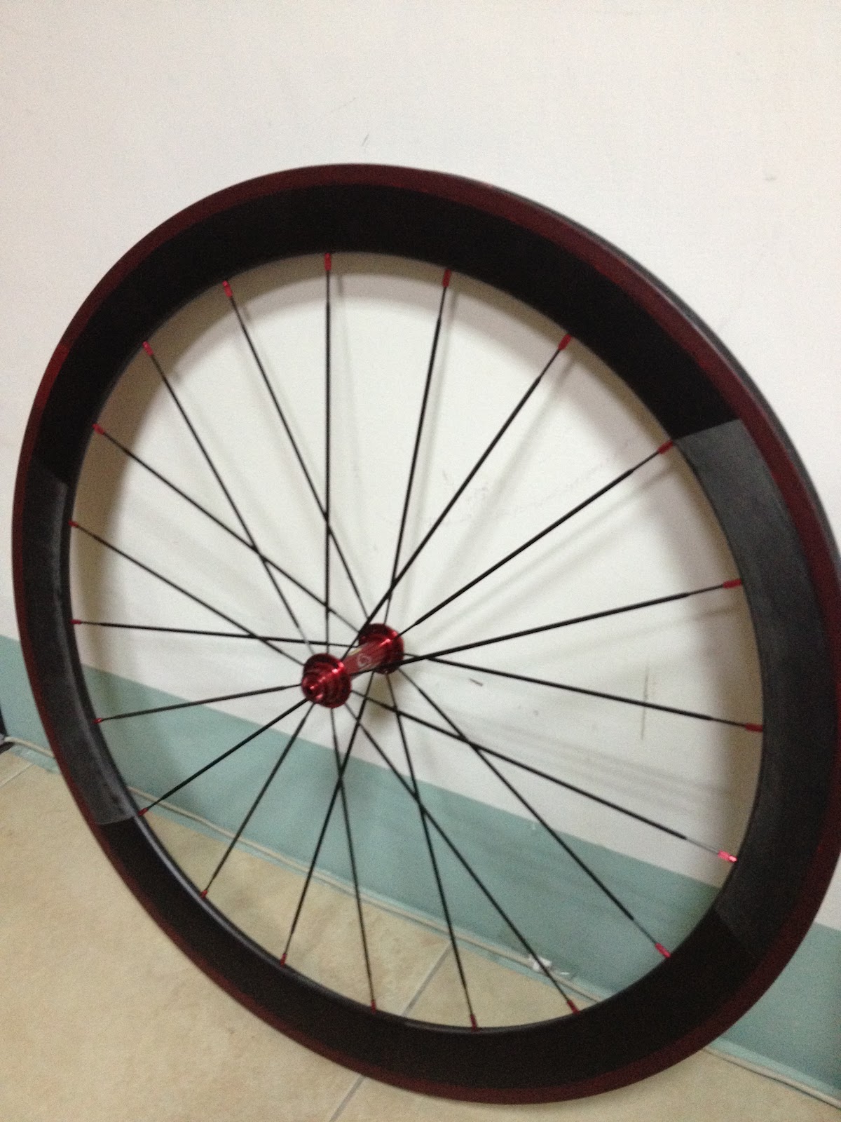 NEWSONSPORTEC BIKE SPOKES AND NIPPLES CARBON WHEEL SETS (H50MM WITH