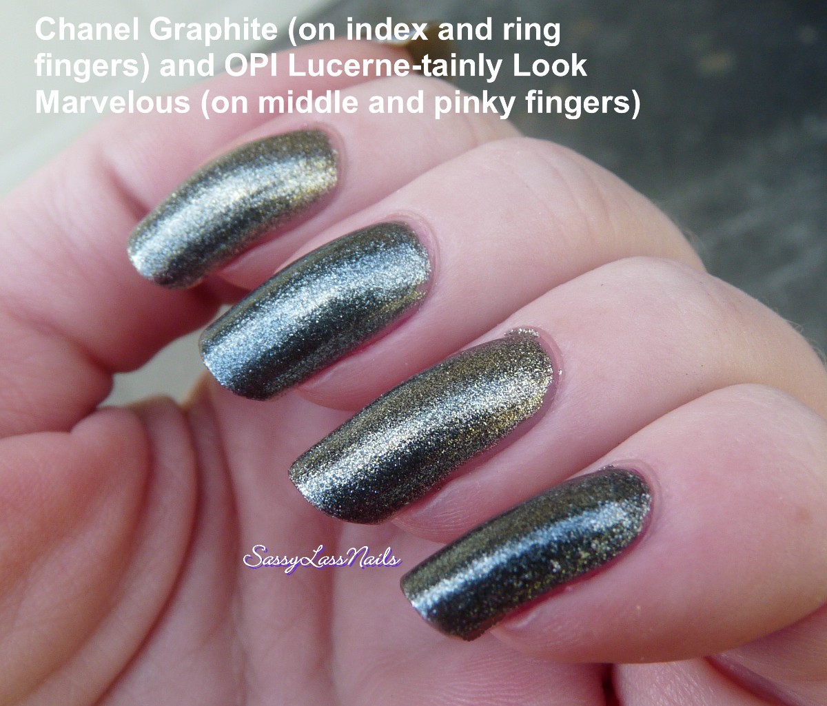 Chanel's new It nail shade :: Graphite AW11