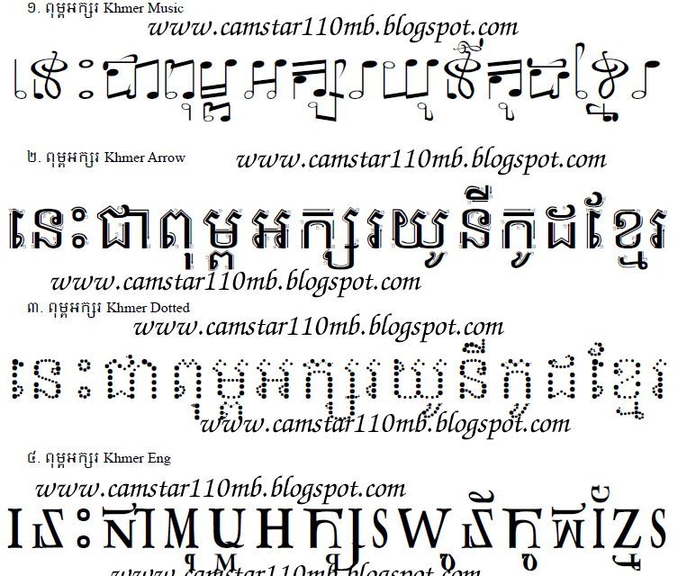 ios 8 khmer font