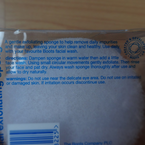 Tania Michele Boots Exfoliating Sponge Review