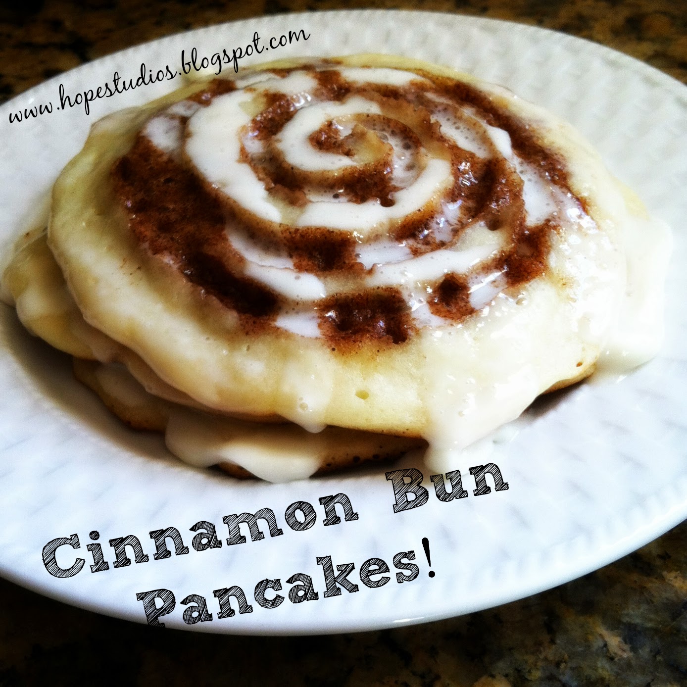 Hope Studios Cinnamon Bun Pancakes