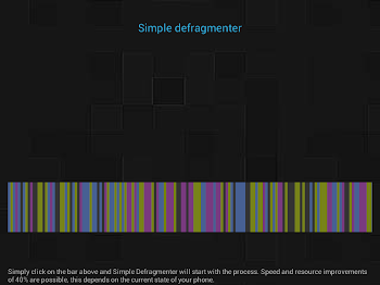 Simple Defragmenter defragments your Android device’s storage to speed it up