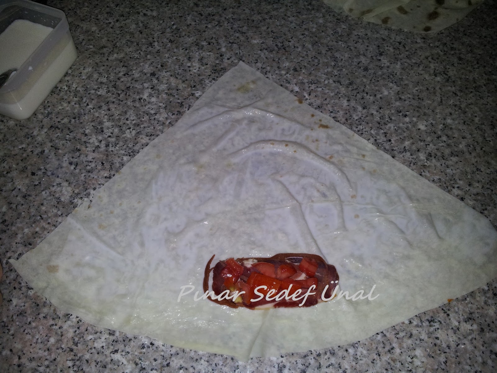 PINAR SEDEF ÜNAL FIRINDA PAÇANGA BÖREĞİ