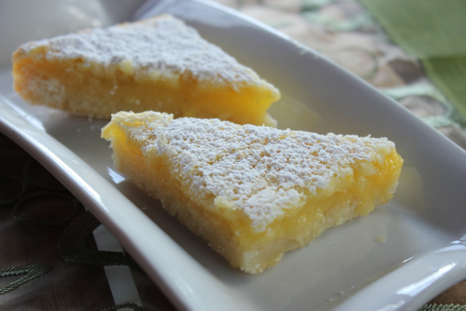 Sweet Frosting Lemon Bars