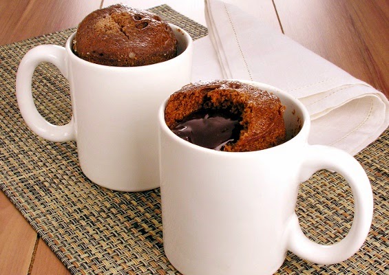 Petit gateau de caneca