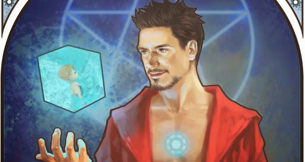 Tarot Vengadores - Tony Stark