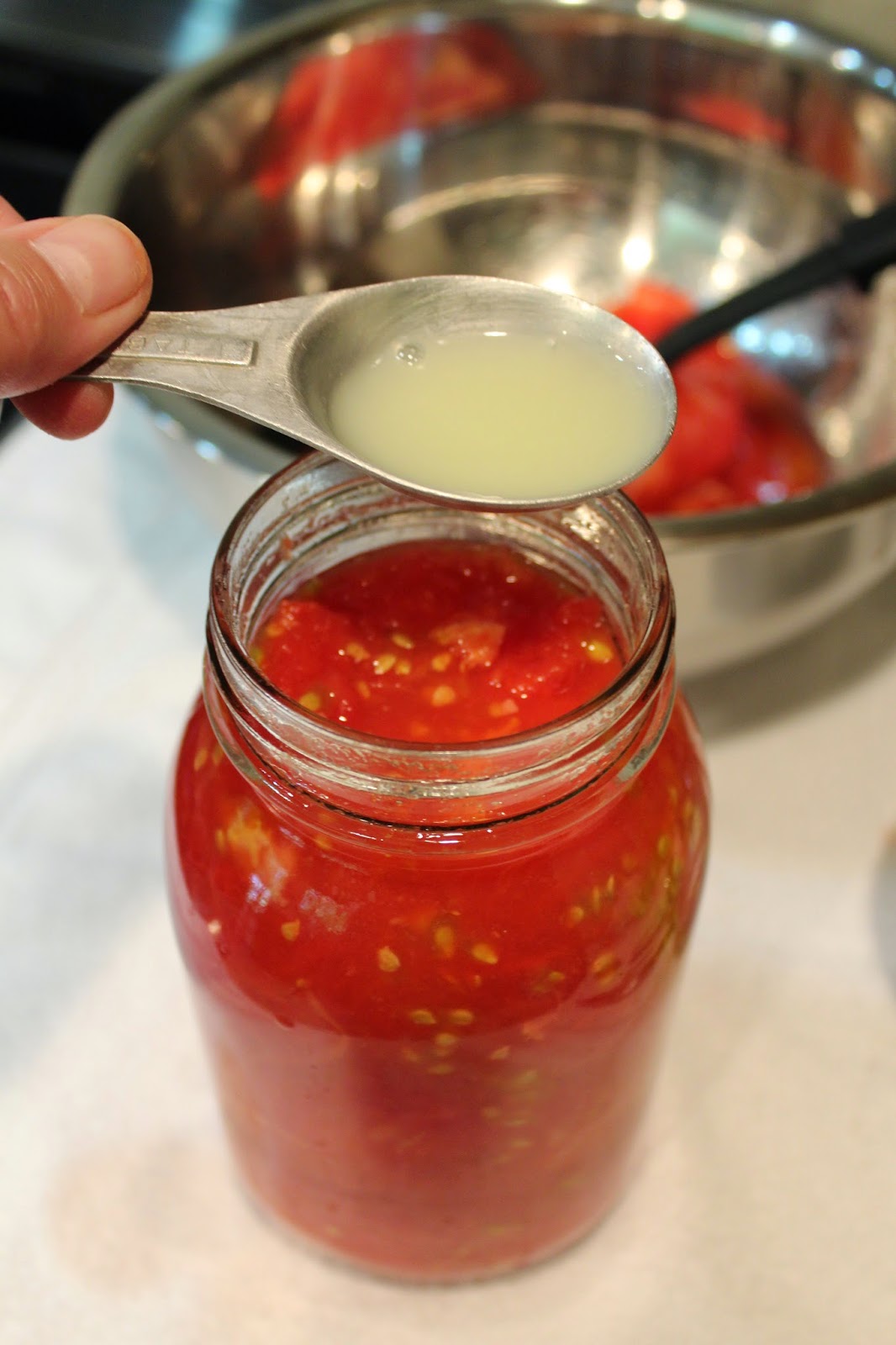 Ohio Thoughts Canning Tomatoes