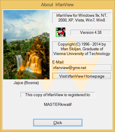 IrfanView 4.38 IrfanView 4.38