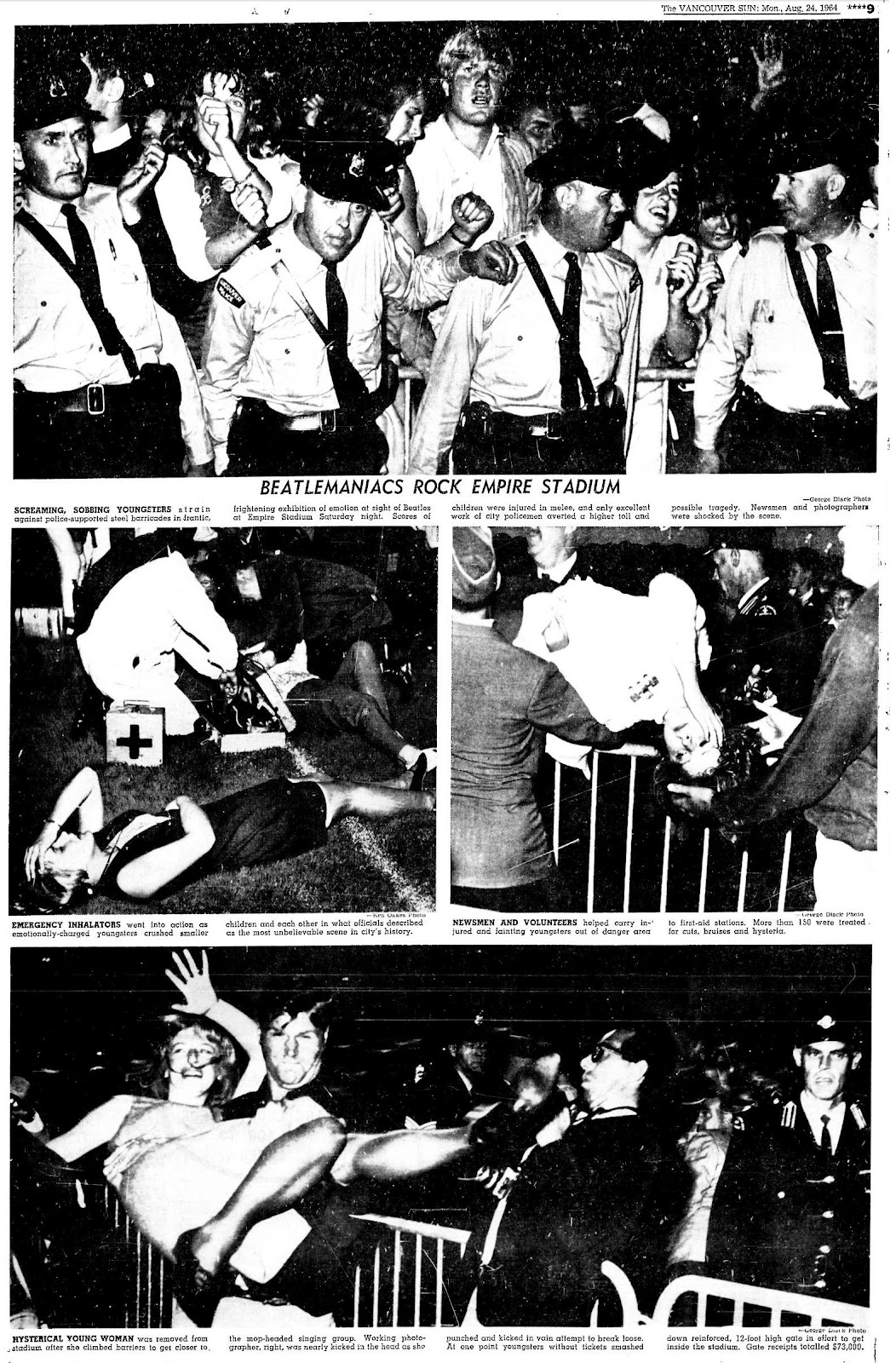 beatles in vancouver