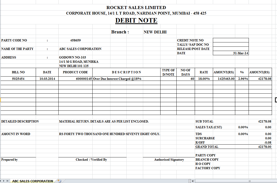 debit note template word case notes template