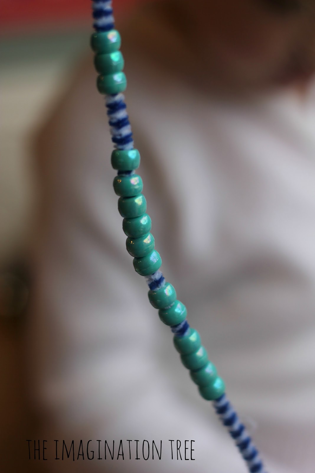 Threading with Pipe Cleaners and Beads The Imagination Tree