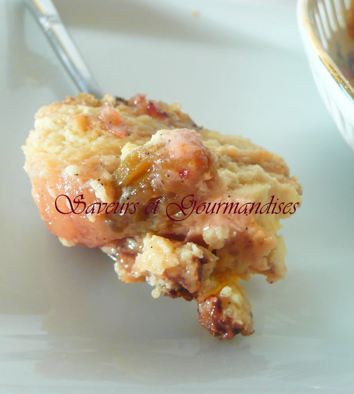 Saveurs et Gourmandises Bread and Butter Pudding of Gordon Ramsay