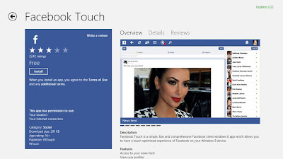 Facebook Untuk Windows 8 Facebook Untuk Windows 8
