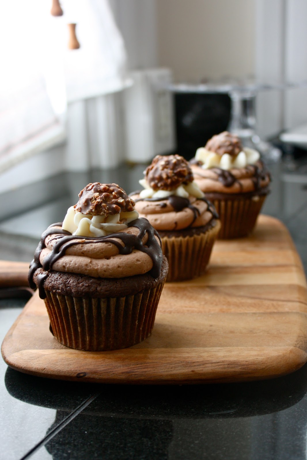 nutella cupcakes