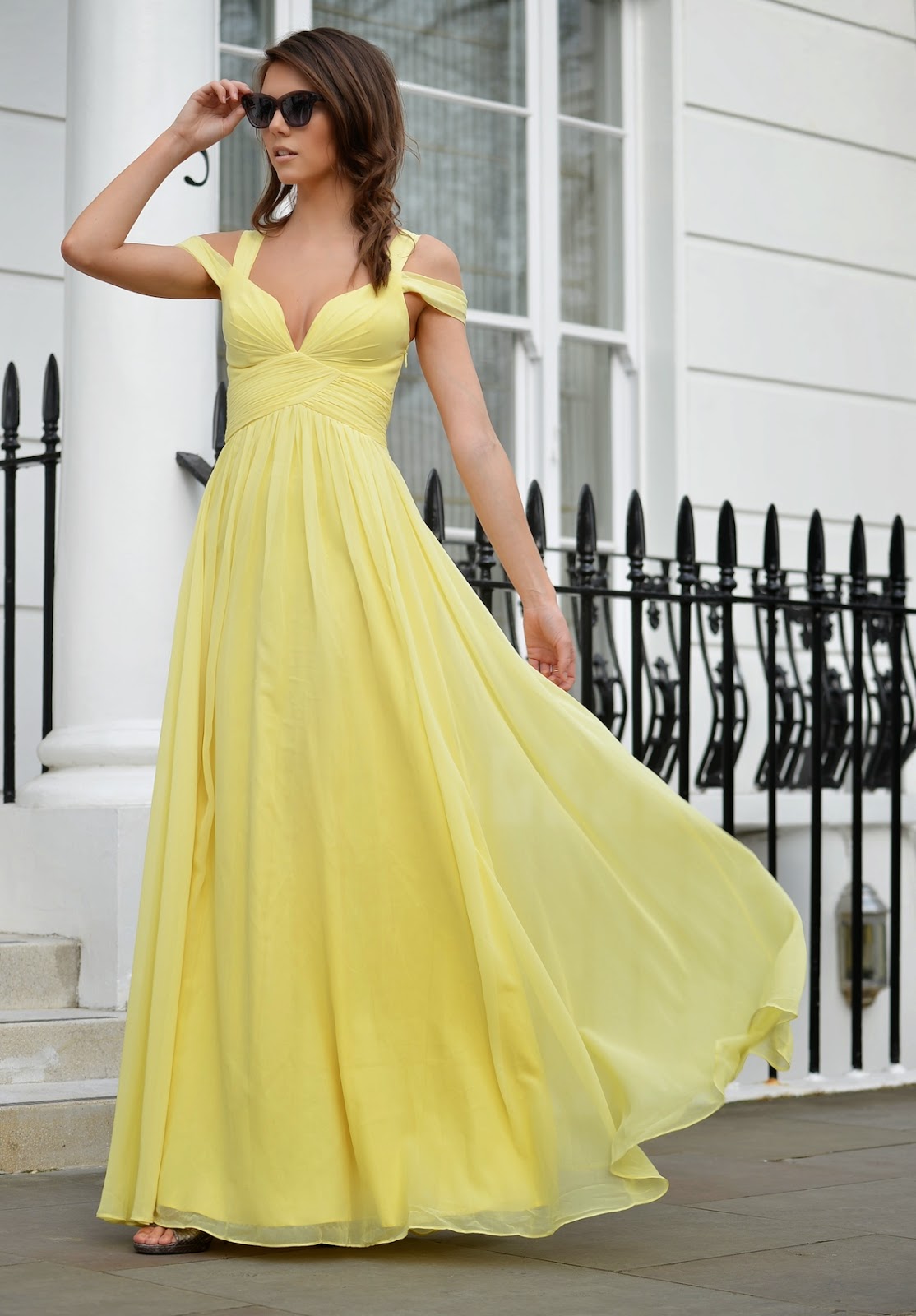 forever unique yellow dress