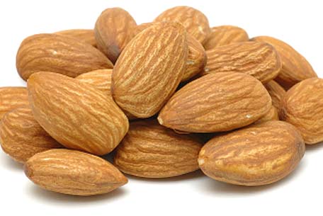 Almonds are a great snack to fill you up without affecting your blood sugar levels.