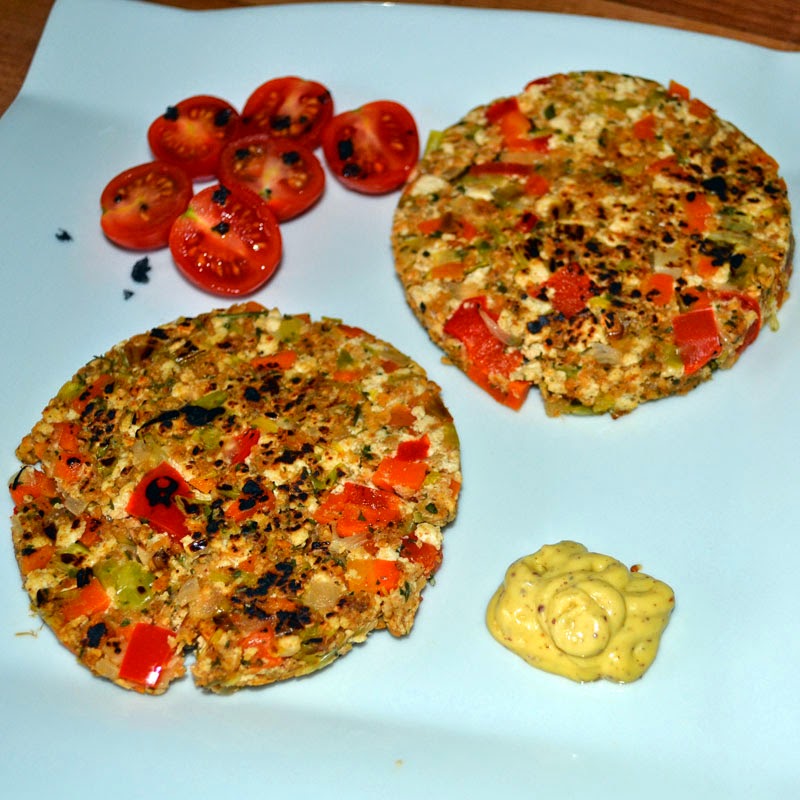 
hamburguesas De Tofu Y Avena
