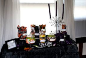KrinkledKrafts Halloween Candy Buffet KrinkledKrafts Halloween Candy Buffet