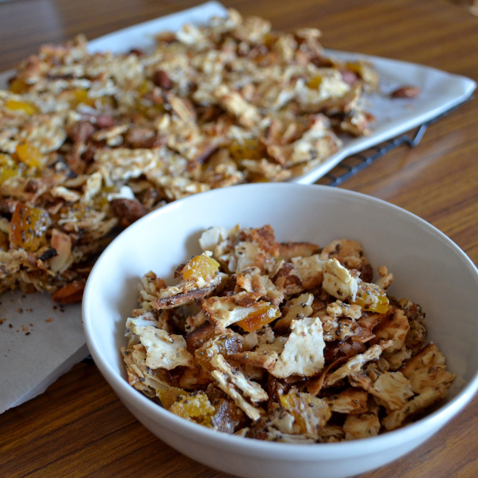 Young Idealistic Baker Matzo Granola to Get You Through Passover