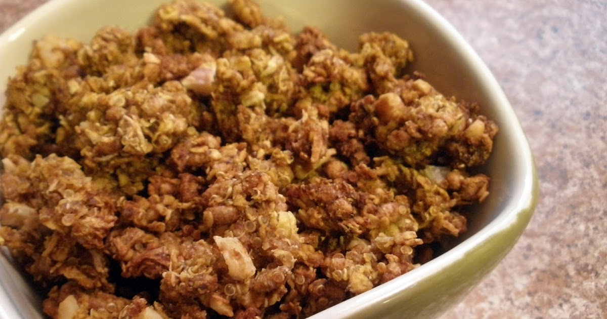 Peanut Allergy Princess Pumpkin Quinoa Granola