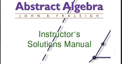 a book of abstract algebra pinter solutions manual