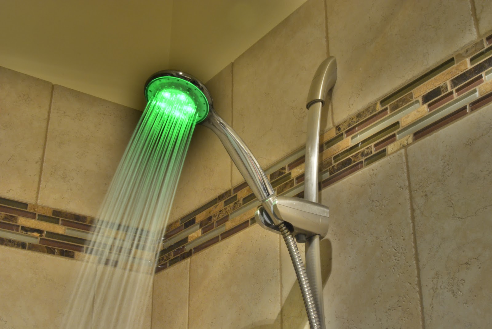 Led Light Up Glow Products Handle LED Light Up Shower Head