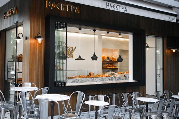 Elegance bakery shop interior with modern design Elegance bakery shop interior with modern design