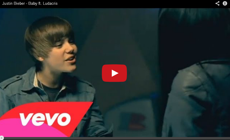 Justin Bieber (ft. Ludacris) - Baby