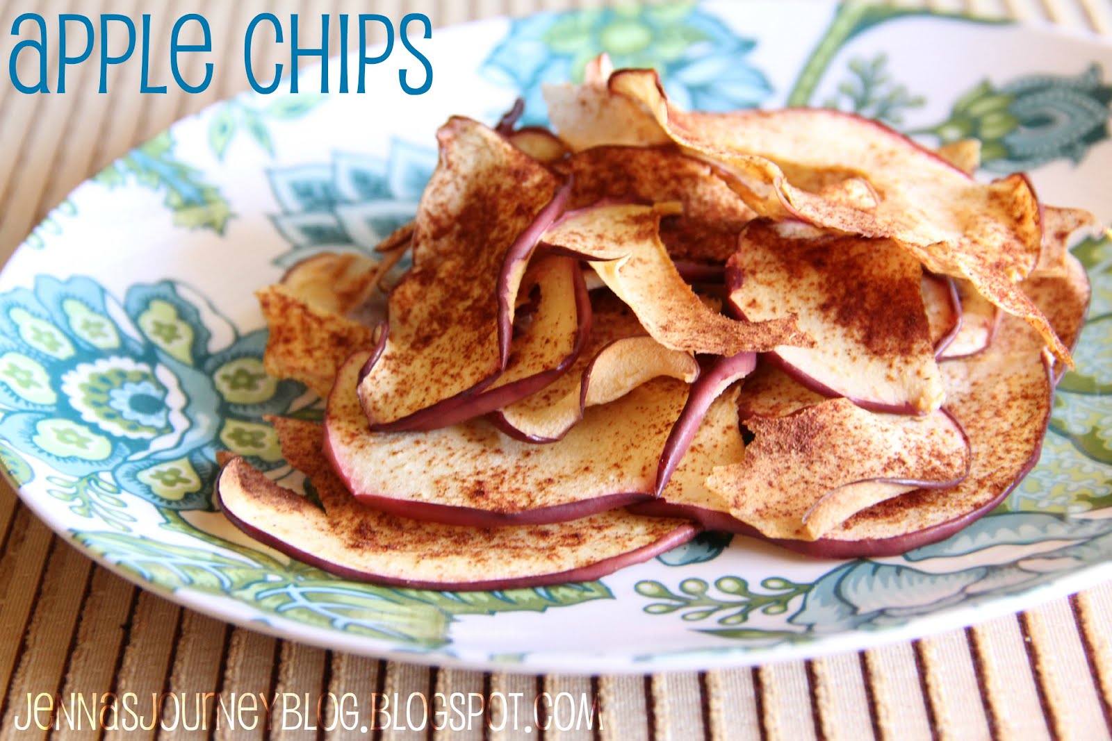 Jenna Blogs Apple Chips