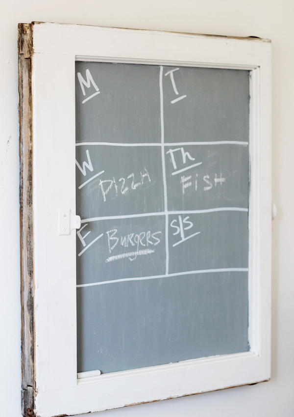 Acute Designs diy window chalkboard