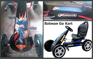 Hauck Kids Superman or Batman Go Kart Giveaway Hauck Kids Superman or Batman Go Kart Giveaway