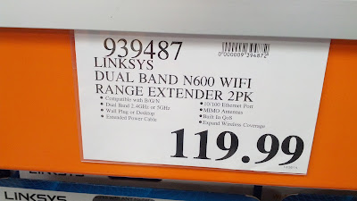 Costco offers the Wi-Fi Pro N600 Range Extender for a great deal