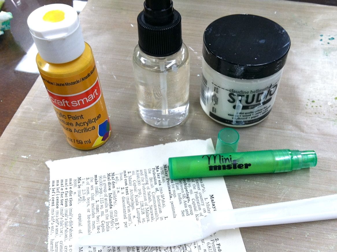 Mish Mash Art techniques on cards....Gesso and modeling paste