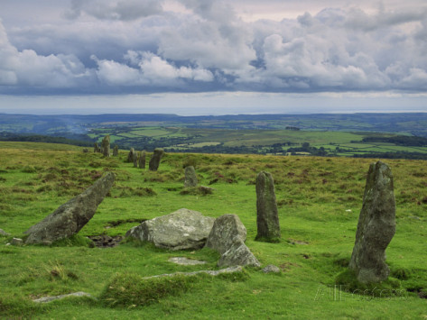 Rock Row at Dartmoor National Park