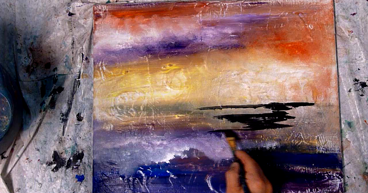 Abstract Art Modern Painting Techniques by Peter Dranitsin New online