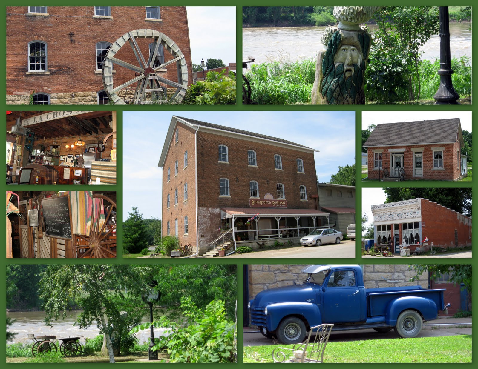 The Iowa Housewife Cantril, Bonapart, Bentonsport...