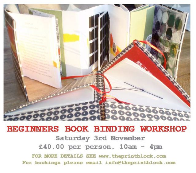 The Print Block Beginners Book Binding
