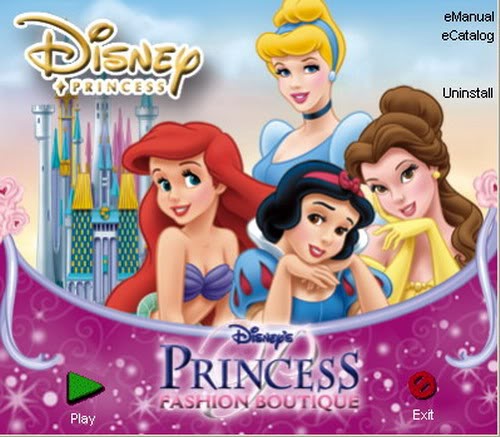Games4Downlaod: Disney Princess Fashion Boutique (Full PC Simulation ...