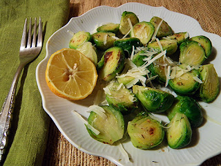 Plate of Brussels Sprouts