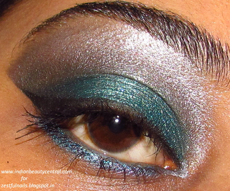 Teal Eye Makeup