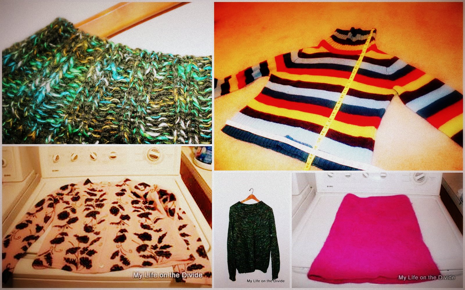 My Life on the Divide How to Felt Wool Sweaters